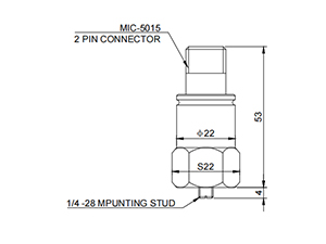 Sensor de Vibraciones VPS-A002